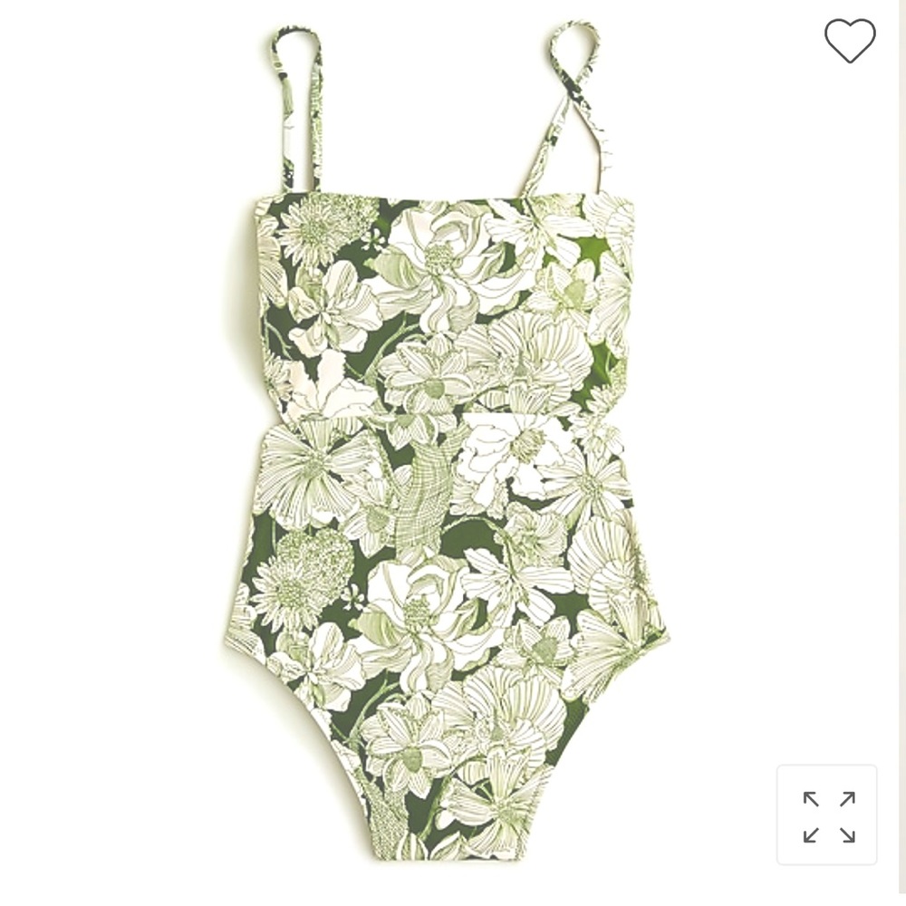 J.Crew swimsuit in Liberty Linear print